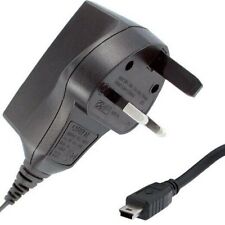 Uk mains wall plug charger For GARMIN Nuvi Sat Nav 1270 1290 1300 1310 1340 1350