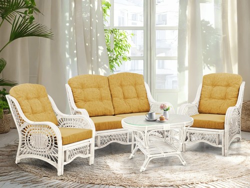 Malibu rattan living set - malibu,