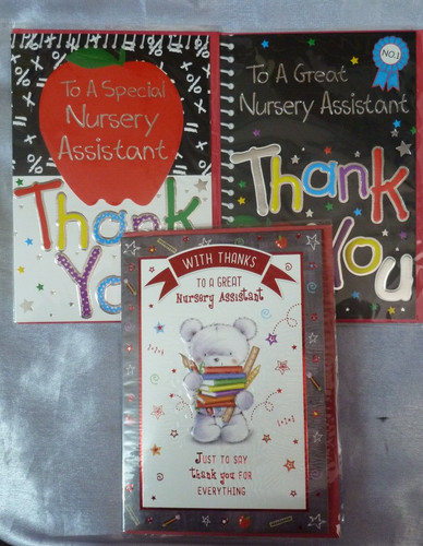 Thank you nursery assistant - thank,