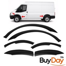 Fender Flare Wheel Arches Black ABS Plastic for Ford Transit MK7 (2006-2013)