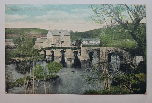 Staverton bridge and mill - and,