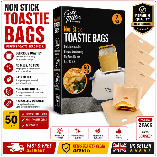 Reusable toaster bags non - toaster,