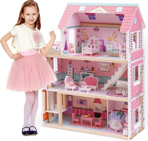 Unbranded wooden dolls house - unbranded,