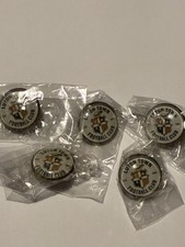 5x Luton Town Fc Pin Badge
