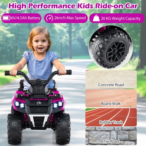Kids powered quad bike - kids,