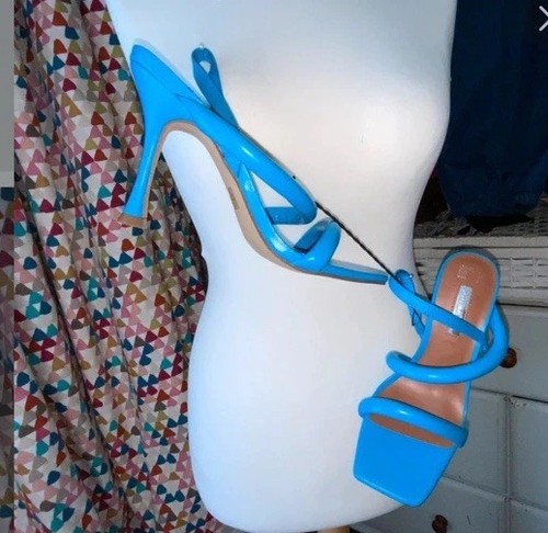 Primark blue strappy stiletto - primark,