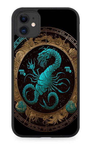 Scorpio rubber phone case - rubber,