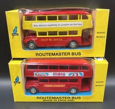 Pair Of Budgie 704 Routemaster Buses. Mint In Original Boxes.