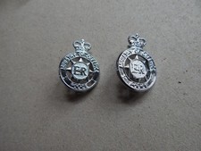 Obsolete MOD Police Collar Badges JS