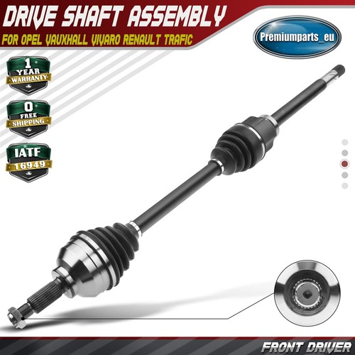 Drive shaft front - drive, right