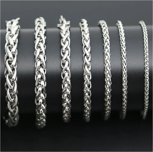 925 sterling silver cuban - silver,