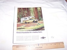 1969 CHEVROLET CAMPER PICKUP