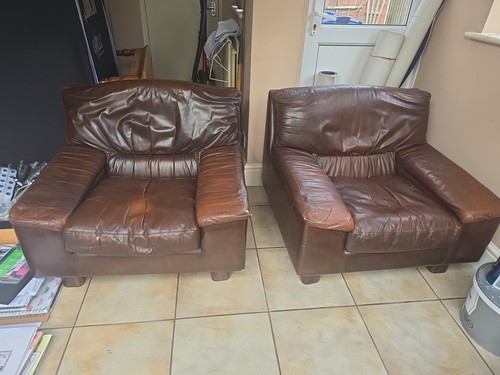 Tetrad brown leather - tetrad, arm