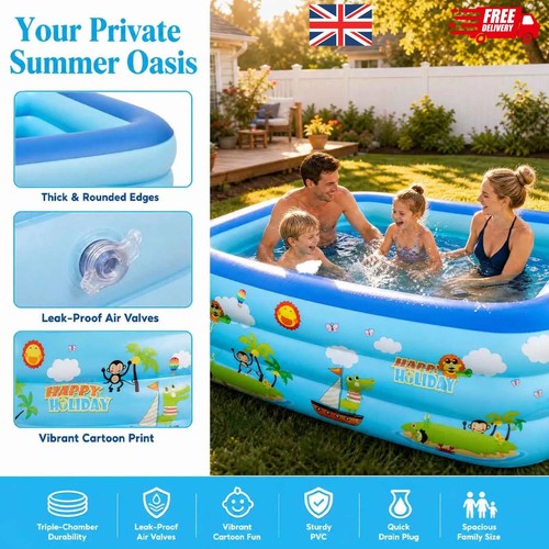 Large inflatable swimming pool - inflatable,