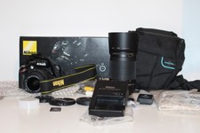 NIKON D3200 Camera  AF-S NIKKOR 18-55 3.5-5.6G VR  And 70-300mm  -Shutter :2705