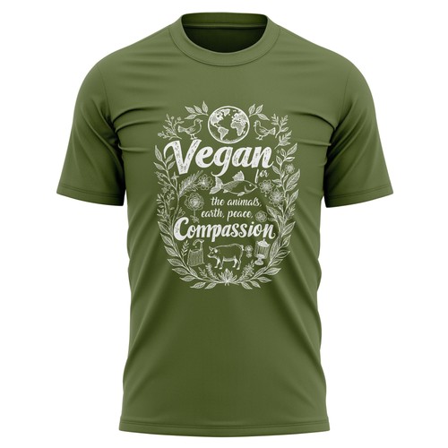 Vegan shirt for - vegan, men