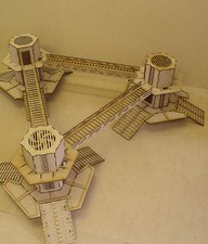 Skypadx3 Scenery terrain  wargames necromunda wargaming building table top 28mm