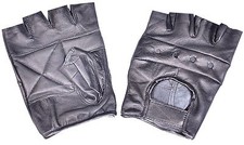 WEIGHT LIFTING PADDED FULL LEATHER GLOVES FITNESS EXERCISE TRAINING CYCLING GYM