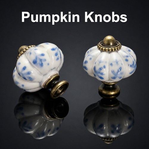 Pack ceramic knobs vintage - ceramic,