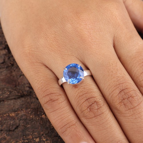 Tanzanite gemstone 925 - tanzanite,
