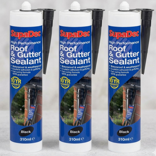 Roof gutter leak sealant - leak,