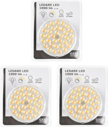Ikea ledare gx53 led bulb - ledare, pack