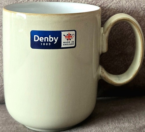 Denby linen straight mug - linen,