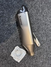 BMW S1000RR S1000R 2020 Upwards Akrapovic Titanium End Can With Baffle