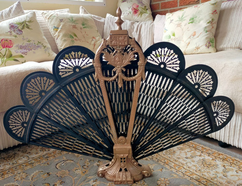 Vintage folding fireplace - vintage,