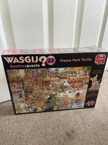 Wasgij theme park thrills - park,