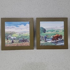 2x Vintage BFA Studio Horse