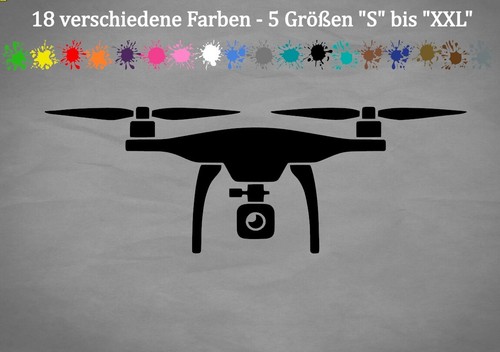 Decal drone sticker - , quadcopter