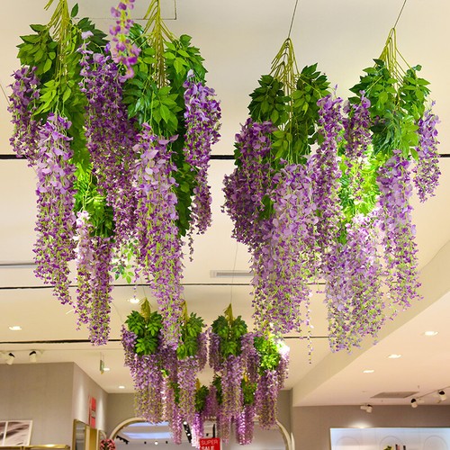 12x artificial silk wisteria - silk,