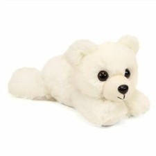 POLAR BEAR SOFT TEDDY BEAR TOY WILD REPUBLIC HUG'EMS PLUSH CUDDLY 7" KIDS NEW