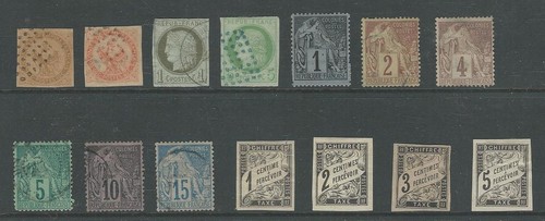 French colonies postage - french,