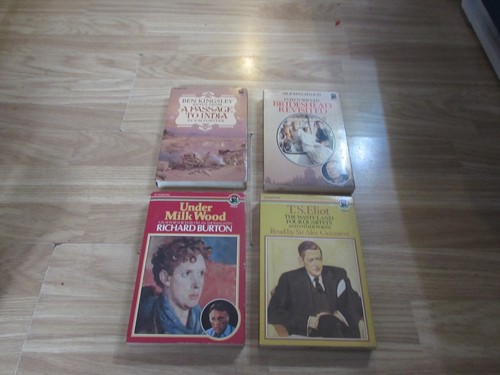 Vintage cassette audio books - vintage,