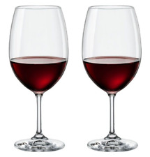 2x Large 540ml red white wine