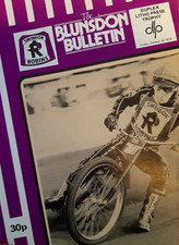 SWINDON SPEEDWAY PROGRAMME