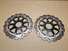 Suzuki GSXR600 K1 K2 K3 Aftermarket Front brake discs rotors Pair 2001 - 2003