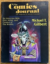 Comics Journal 84 September 1983 1st published artwork of Todd McFarlane Batman