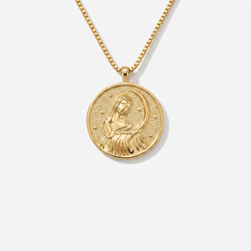Selene moon goddess necklace - goddess,