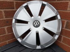 Single Volkswagen Transporter VW 16" Wheel Trim Genuine Original T6 T6.1