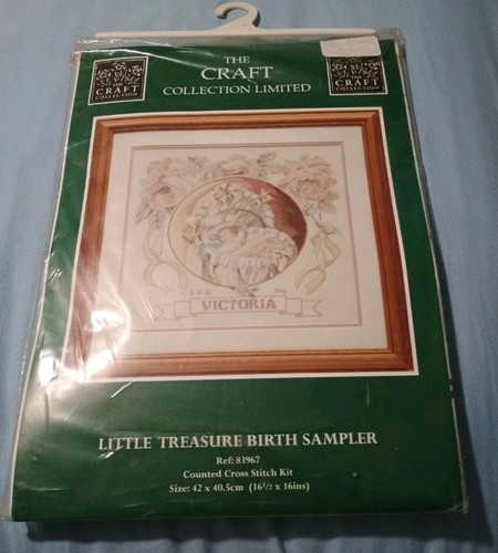 Rare vintage birth sampler - rare,