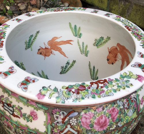 Fish bowl vintage - fish,