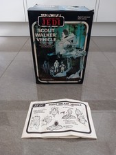 Star Wars Vintage ROTJ At-St Scout Walker Box & instructions, atst (SW 263)