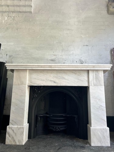 Marble fire surround - surround, cast