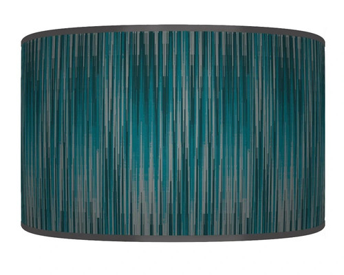 Teal blue grey stripes - teal,