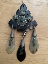 BLESSED PERUVIAN  ALPACA SILVER PENDANT