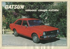 CAR BROCHURE: DATSUN SUNNY -