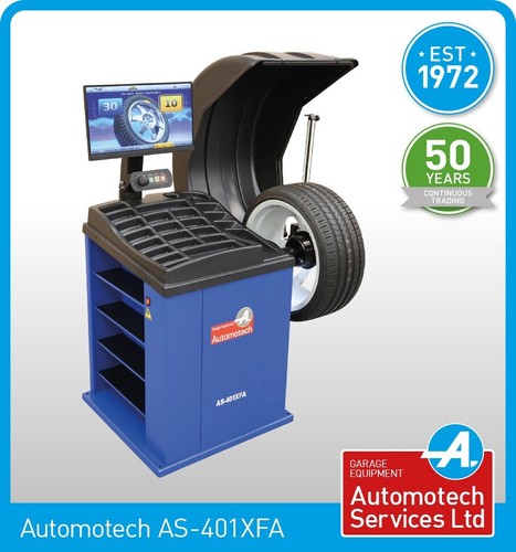 Fully automatic wheel balancer - fully,